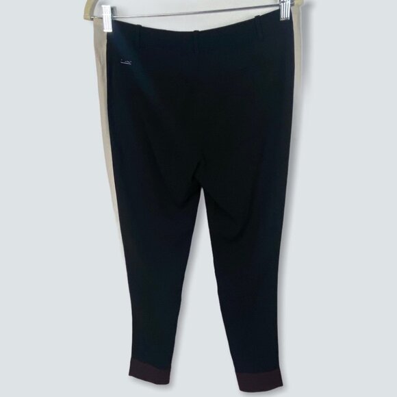 Aritzia Wilfred Alara Pants Japanese Crepe Fabric Skinny Trousers Black Size 6 - Picture 4 of 13